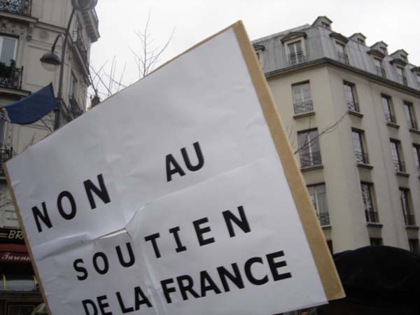 Manifestation à Paris pour la démocratie au Togo 016